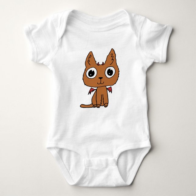 T-shirts Gota de Cartoon desenhada à mão (Frente)