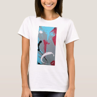T-shirts Gotejamento Descendente