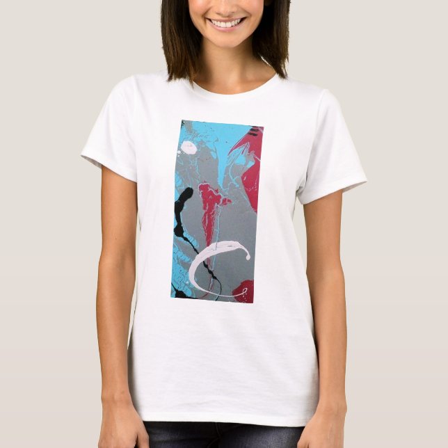 T-shirts Gotejamento Descendente (Frente)