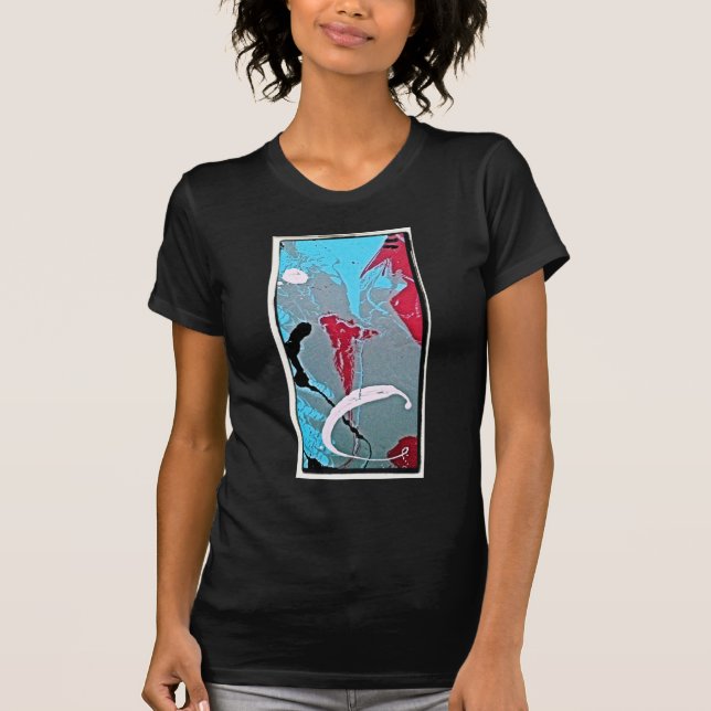 T-SHIRTS GOTEJAMENTO PARA BAIXO (Frente)