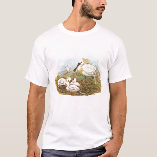 T-shirts Gould - Spoonbill (Frente)