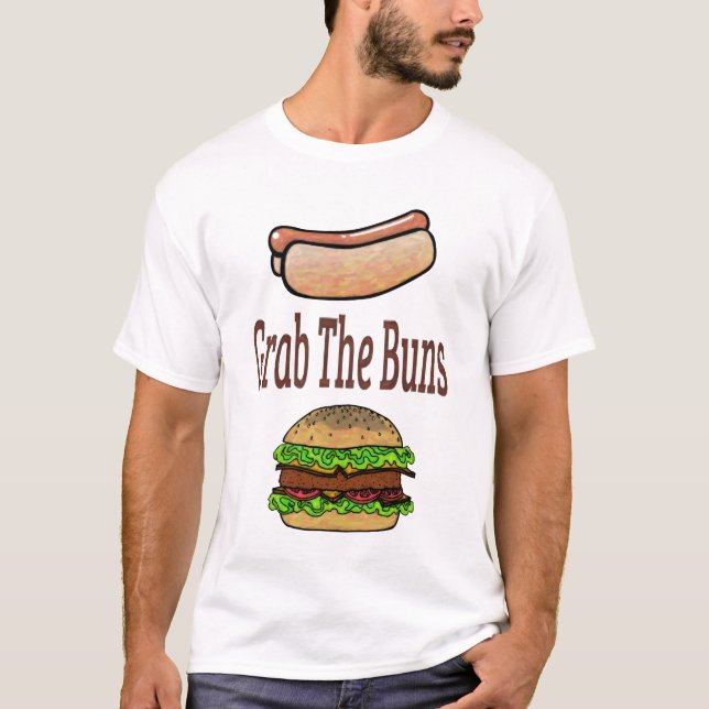 T-shirts GrabTheBuns (Frente)