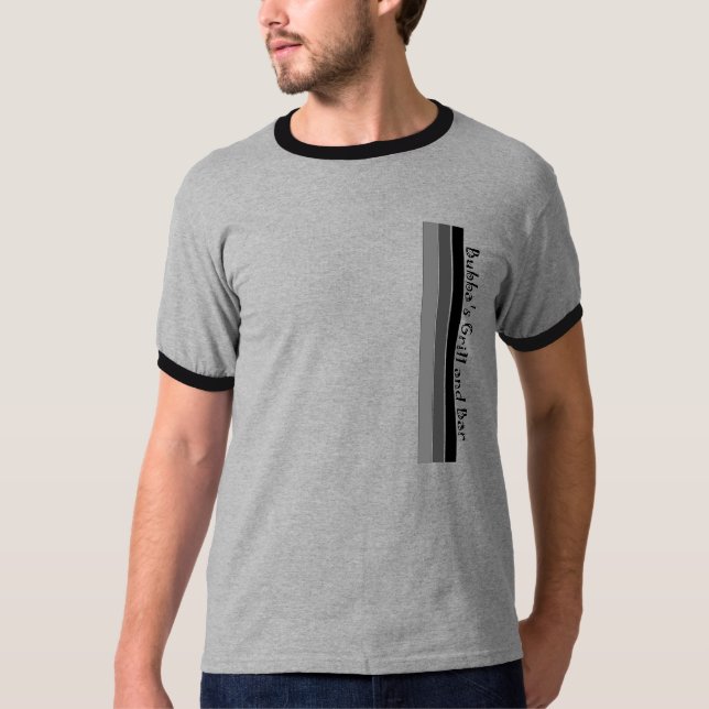 T-shirts Grade e bar de Bubbas (Frente)
