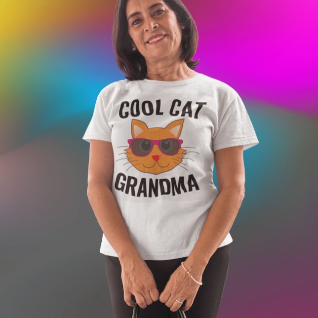 T-SHIRTS GRÁDMA DE GATO legal (Criador carregado)