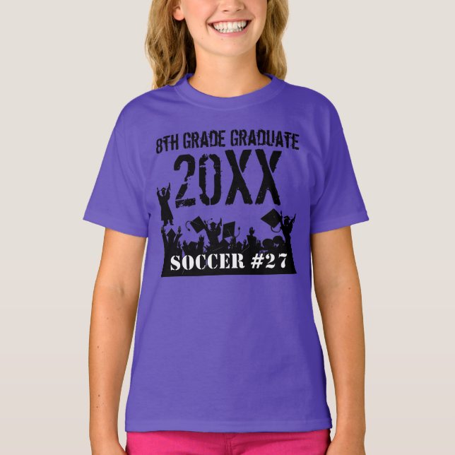 T-shirts Graduação Pré-Escolas Kindergarten 4º 6 de 5 (Frente)