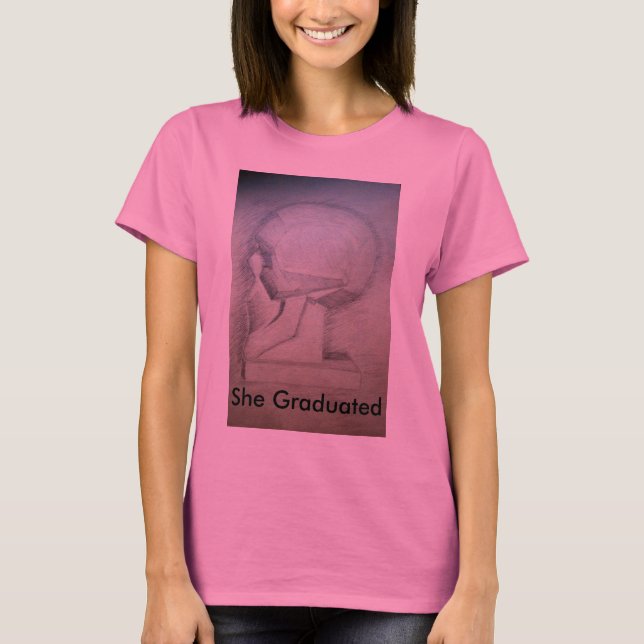 T-shirts Graduou-se (Frente)