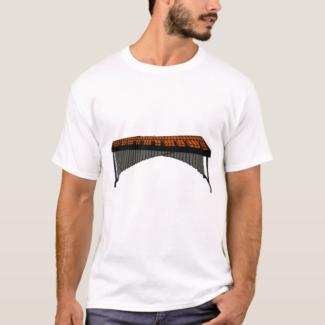 T-shirts Gráfico 1 do design do Marimba (Frente)