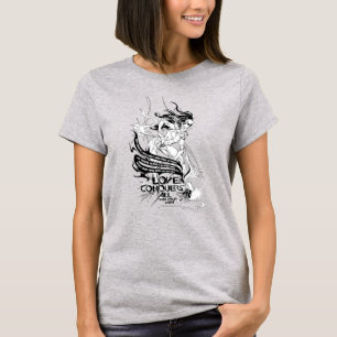 T-shirts Gráfico 5 da safira de estrela