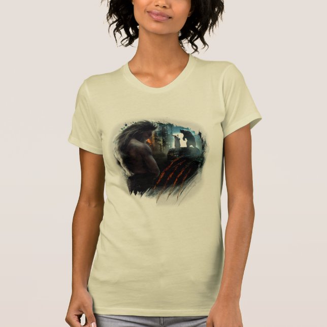 T-shirts Gráfico BEORN™ E Gandalf (Frente)