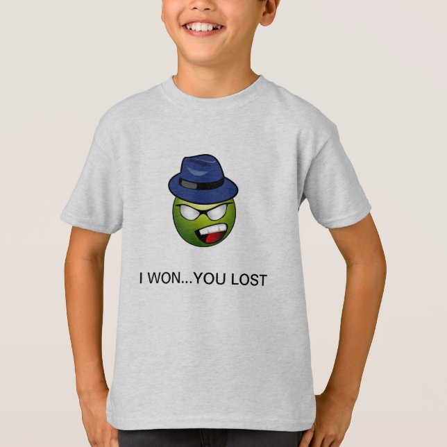 T-shirts Gráfico de Barcalis - eu ganhei-o… perdi (Frente)