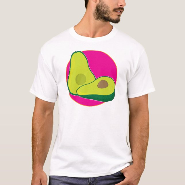 T-shirts Gráfico do abacate (Frente)
