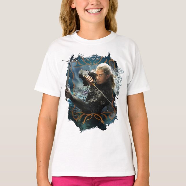 T-shirts Gráfico LEGOLAS GREENLEAF™ (Frente)