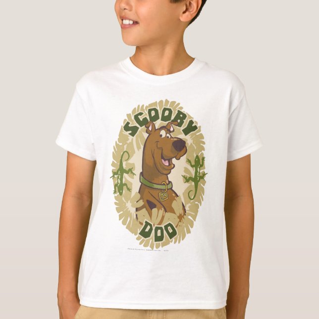 T-shirts Gráfico Scooby-Doo Safari (Frente)