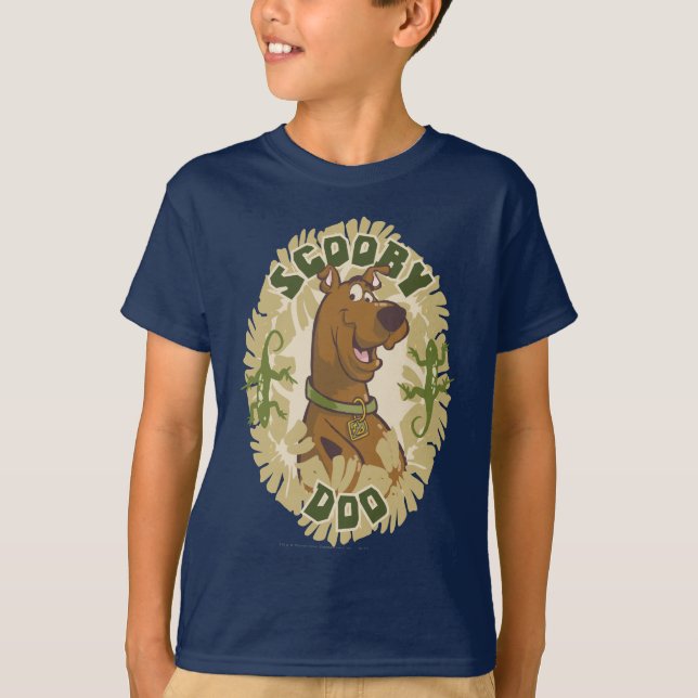 T-shirts Gráfico Scooby-Doo Safari (Frente)