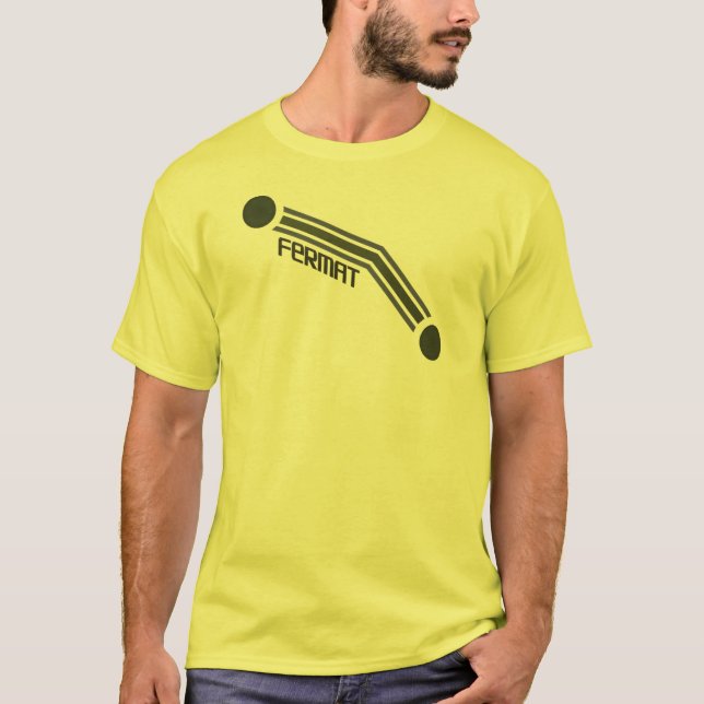 T-shirts Gráfico T de Fermat (Frente)