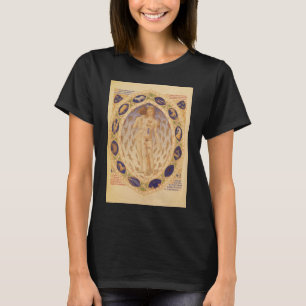 T-shirts Gráfico Zodíaco Celestial Antiquado, Astrologia Vi