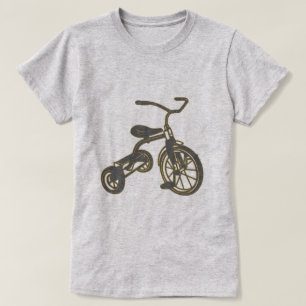T-shirts Gráficos de Triciclo Infantil