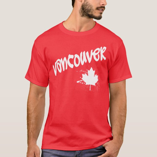 T-shirts Grafite de Vancouver (Frente)