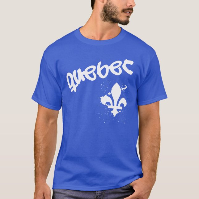 T-shirts Grafite do Quebec (Frente)