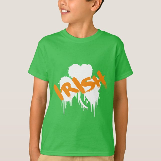 T-shirts Grafite Irlandesa (Frente)