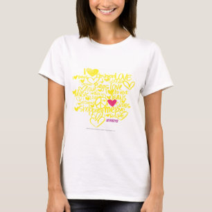 T-shirts Grafite Magenta-Amarelo