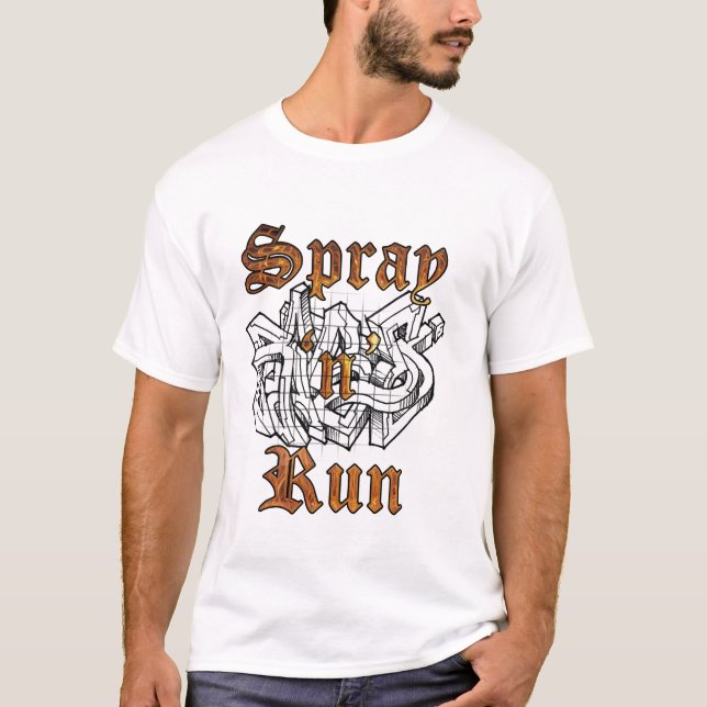 T-shirts grafites (Frente)