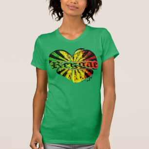 T-shirts Grafites da música do homem do rasta da reggae de