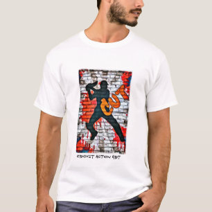 T-shirts Grafites do grilo - corte