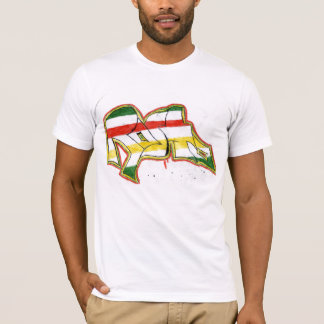 T-shirts grafites do rasta