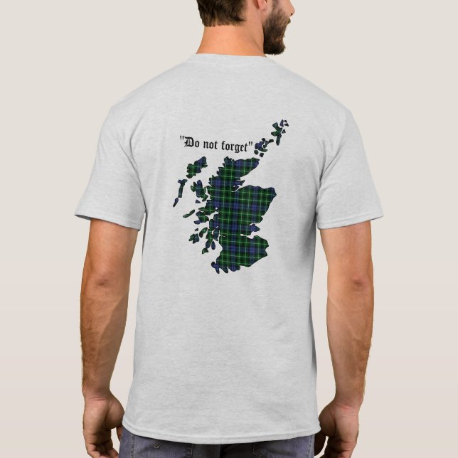 T-shirts Graham Clan Adult (Verso)