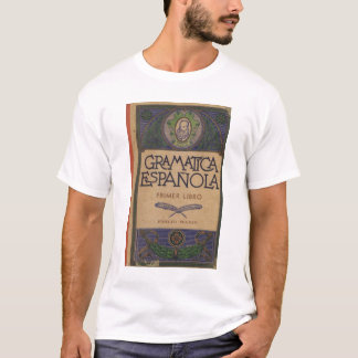 T-shirts Gramatica México impresso Espanola 1949