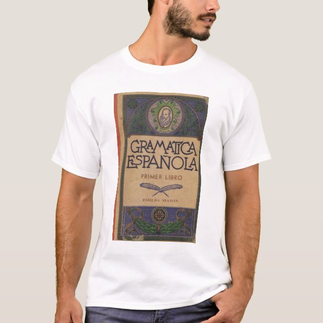 T-shirts Gramatica México impresso Espanola 1949 (Frente)
