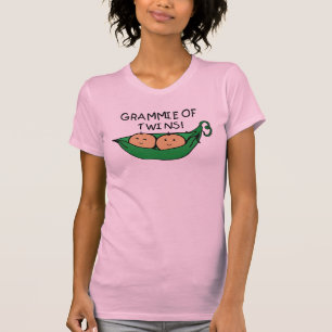 T-shirts Grammie do vagem dos gêmeos