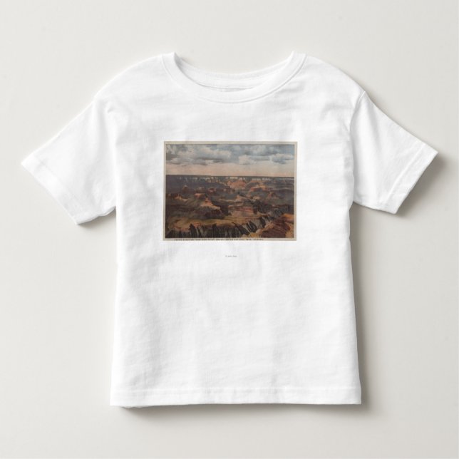 T-shirts Grand Canyon, arizona - sombras da nuvem do Hopi 2 (Frente)
