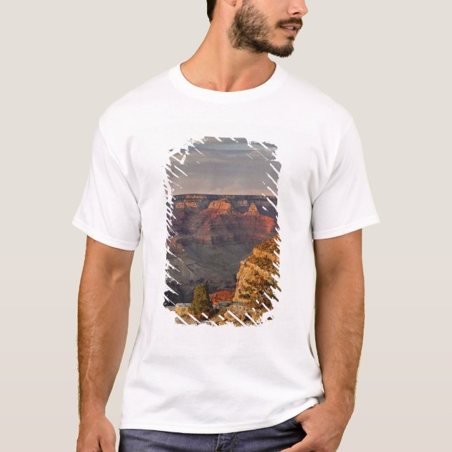 T-shirts Grand Canyon, da orla sul ao pôr do sol, 2 (Frente)
