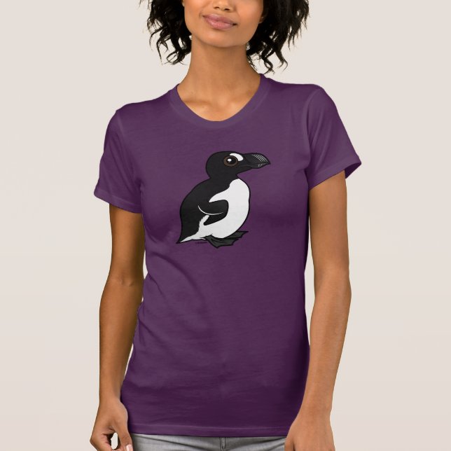 T-shirts Grande Auk de Birdorable (Frente)