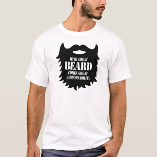 T-shirts Grande barba - grande responsabilidade