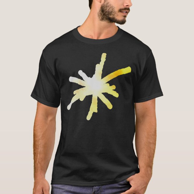 T-shirts Grande Faísca - Superfície do Sol (Frente)