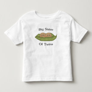 T-shirts Grande Irmã Dos Gêmeos