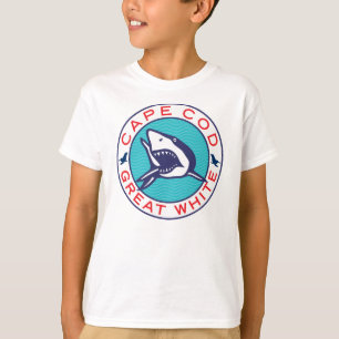 T-shirts Grande T branco de Cape Cod