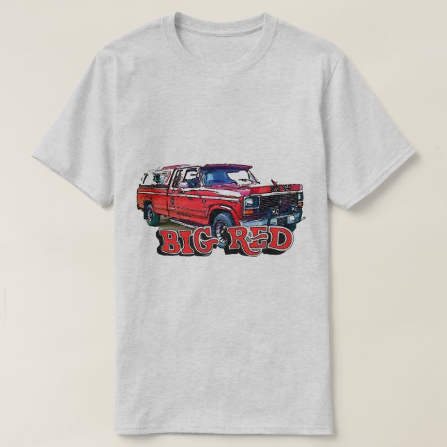 T-shirts Grande Vermelho-Mas não a goma!! (Frente do Design)