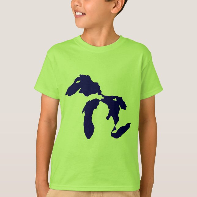 T-shirts Grandes lagos (Frente)