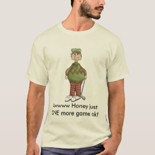 T-shirts grandpa_golfing, justONE do mel de Awwww mais
