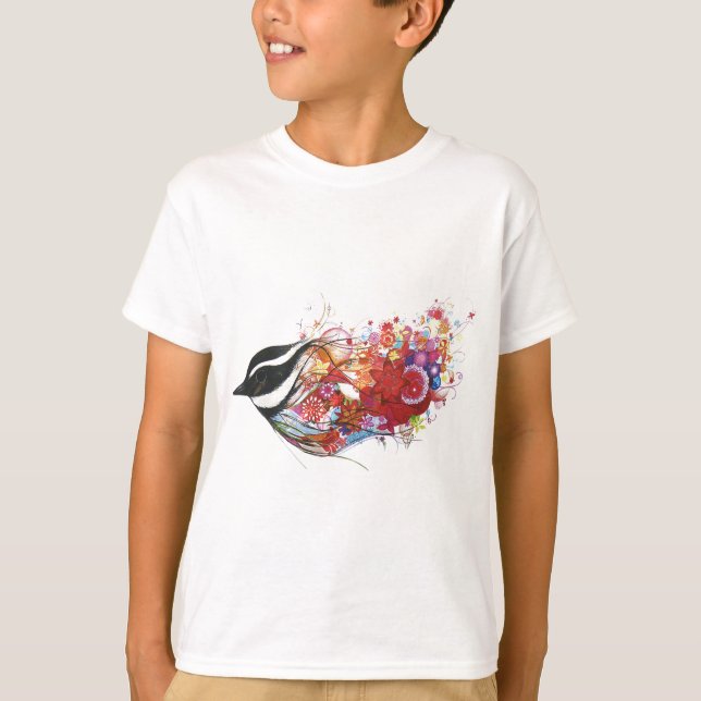 T-shirts Graphic Sparrow (Frente)