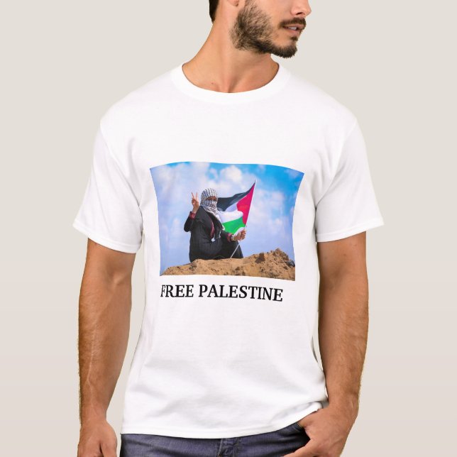 T-SHIRTS GRATUITOS DA PALESTINA (Frente)
