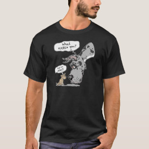 T-shirts Great dane & chihuahua Merle