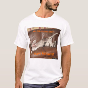 T-shirts Great dane comeu demasiados doces do Dia das