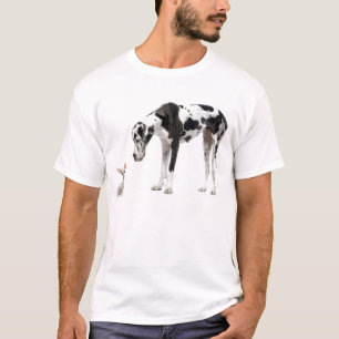 T-shirts Great dane e chihuahua