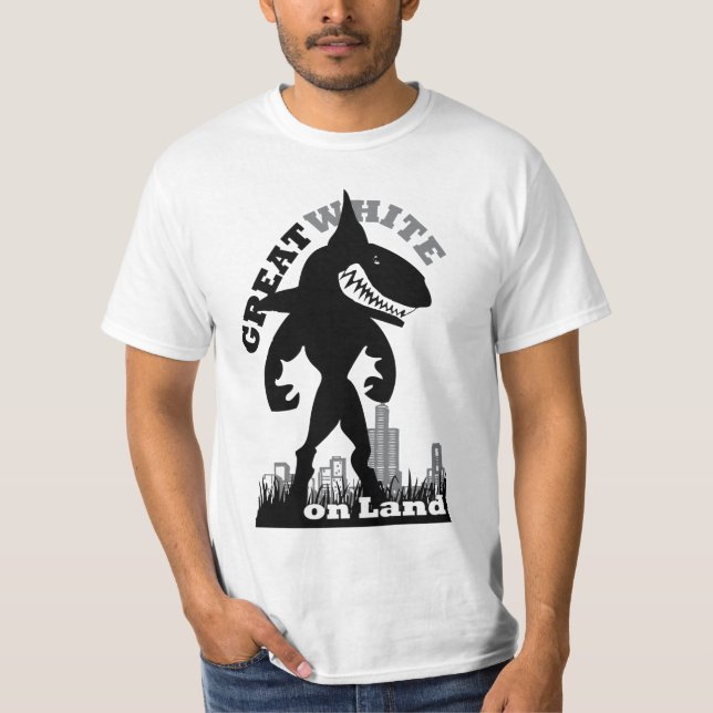 T-shirts greatwhite (Frente)