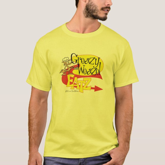 T-shirts Greazy Weazel (Frente)